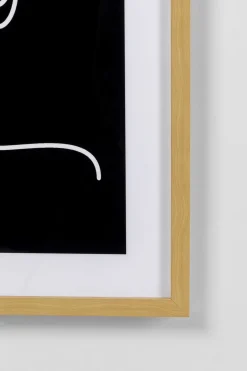 KARE Gerahmtes Bild Faccia Arte Woman 60x80cm