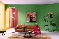 KARE Gerahmtes Bild Flower Hair 120x120cm