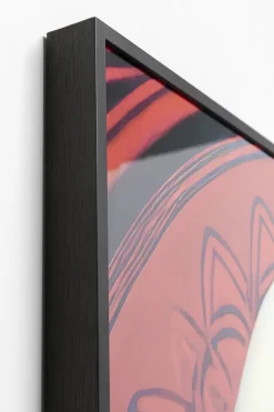 KARE Gerahmtes Bild LED Fancy Blonde Lady 120x80cm