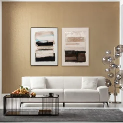 KARE Gerahmtes Bild Lontano Beige 90x120cm