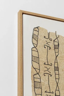 KARE Gerahmtes Bild Native Spirals 50x150cm