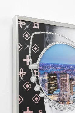 KARE Gerahmtes Bild NY View 80x80cm