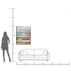 KARE Gerahmtes Bild Orizzonte 80x100cm