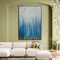 KARE Gerahmtes Bild Rain Shower 120x180cm