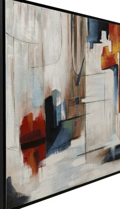 KARE Gerahmtes Bild Visione Obliquo 100x100cm