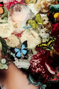 KARE Glasbild Bunch of Flowers 150x100cm