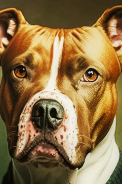 KARE Glasbild Dog Familiy 110x90cm