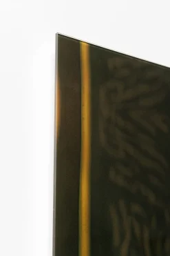 KARE Glasbild Drinking Monkey 100x100cm