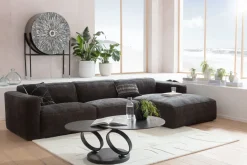 KARE Henry Elements 3-Sitzer Grau Links