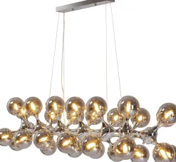 KARE Hängeleuchte Atomic Balls Brass 140cm
