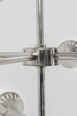 KARE Hängeleuchte Bulb Fiction 20 Silber Ø102cm