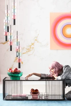 KARE Hängeleuchte Candy Bar Colore Ø41cm