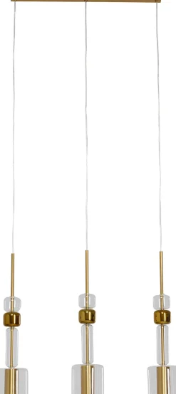 KARE Hängeleuchte Candy Bar Gold 70cm