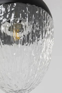 KARE Hängeleuchte Frozen Schwarz Matt Ø20cm