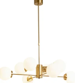 KARE Hängeleuchte Heavenly Gold Ø98cm