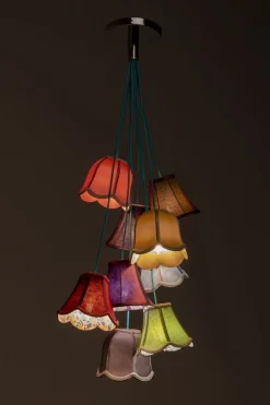 KARE Hängeleuchte Saloon Flowers 9