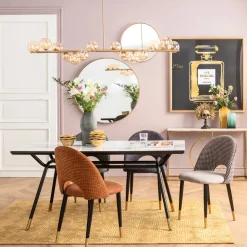 KARE Hängeleuchte Scala Balls Brass 155cm