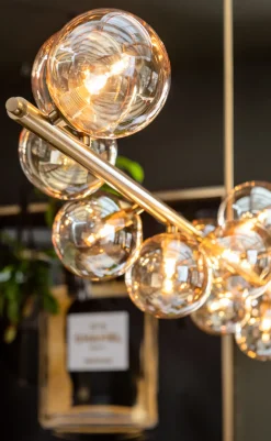 KARE Hängeleuchte Scala Balls Brass 155cm