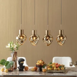 KARE Hängeleuchte Supernova Amber 110cm