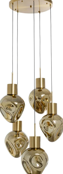 KARE Hängeleuchte Supernova Amber Cinque Ø50cm