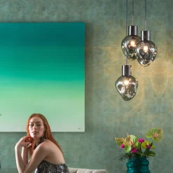 KARE Hängeleuchte Supernova Smoky Tre Ø45cm