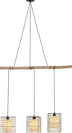 KARE Hängeleuchte Three Grids 120cm