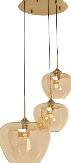 KARE Hängeleuchte Tulip Brass Ø45cm