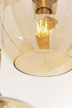 KARE Hängeleuchte Tulip Brass Ø45cm