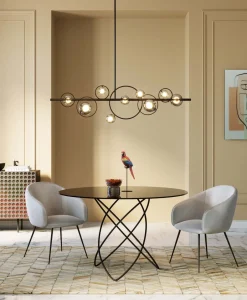 KARE Hängeleuchte Universe Schwarz 110cm