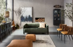 KARE Hochschrank La Gomera 2 Türen 3 Schübe