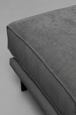 KARE Hocker Edna Grau 115x60cm