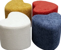 KARE Hocker Lovely Rot 36x34cm