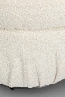 KARE Hocker Nube Boucle Ø56cm