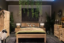 KARE Holzbett Puro Hoch 100x200cm