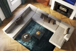 KARE Infinity Ecke 100 Elements Grau Rechts