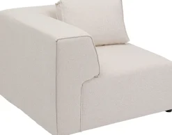 KARE Infinity Ecke 100cm Elements Creme Rechts