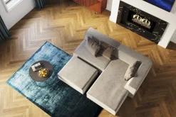 KARE Infinity Hocker 80 Elements Grau