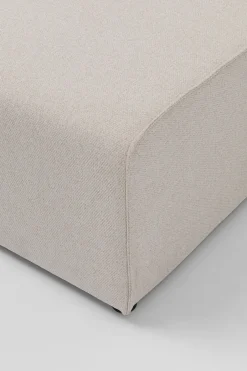 KARE Infinity Hocker Elements Creme 80x100cm