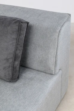 KARE Infinity Ottomane Elements Grau Links