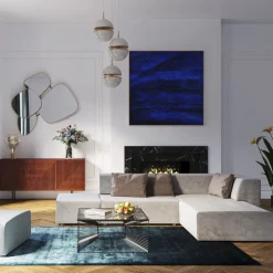 KARE Infinity Ottomane Elements Grau Rechts