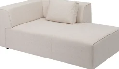 KARE Infinity Ottomane Elements Creme Rechts 182cm