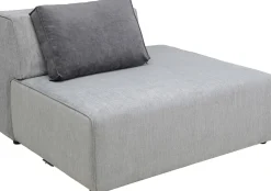 KARE Infinity Ottomane Semi Elements Grau Rechts