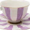 KARE Kaffeetasse Harlequin Lila (2/tlg.)