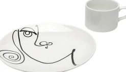 KARE Kaffeetasse Viso Donna (2/tlg.)