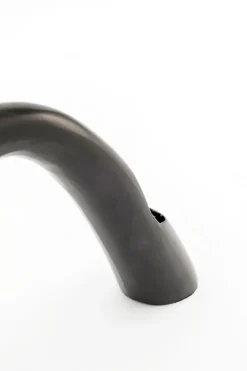 KARE Kerzenständer Bow Duo Schwarz 13cm