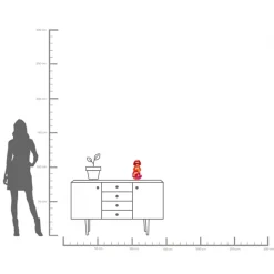 KARE Kerzenständer Lips 30cm