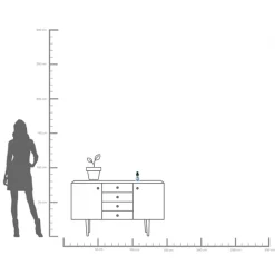 KARE Kerzenständer Monsieur Mustache 16cm