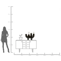 KARE Kerzenständer 4Sticker´s 60cm