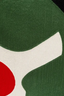 KARE Kissen Art Line Grün 50x50cm