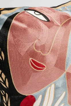 KARE Kissen Art Line Two Face 50x50cm